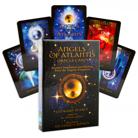 Angels Of Atlantis oracle kortos Findhorn Press